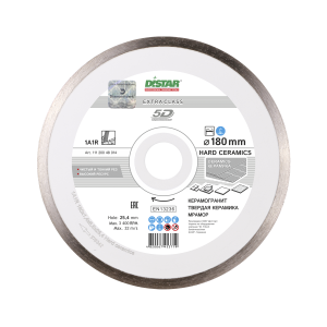 Диск алмазний Distar 1A1R 180x1,4x8,5x25,4 Hard ceramics