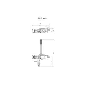 Трьохшвидкісний Дриль Metabo B 32/3