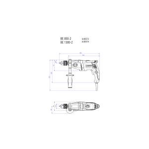 Дриль Metabo BE 850-2