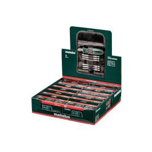 Набір викруток Metabo (7 шт.): рукоятка + біти PZ1, PZ2, PH2, TX20, TX25