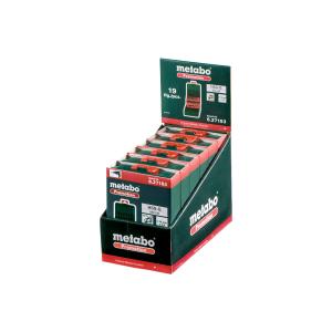 Набір свердл Metabo HSS-G, 1-10 x 0,5 мм, 19 шт.
