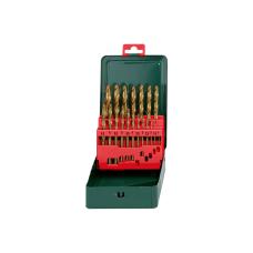 Набір свердл Metabo HSS-TiN, 1-10 x 0,5 мм, 19 шт.