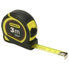 Рулетка Tylon™ довжиною 3 м, шириною 12.7 мм, в пластмасовому корпусі STANLEY 0-30-687