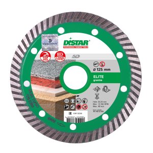 Диск алмазний Distar 1A1R Turbo 125x2,2x10x22,23 Elite