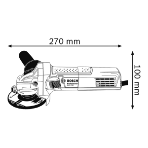 Кутова шліфмашина Bosch GWS 750-125 Professional